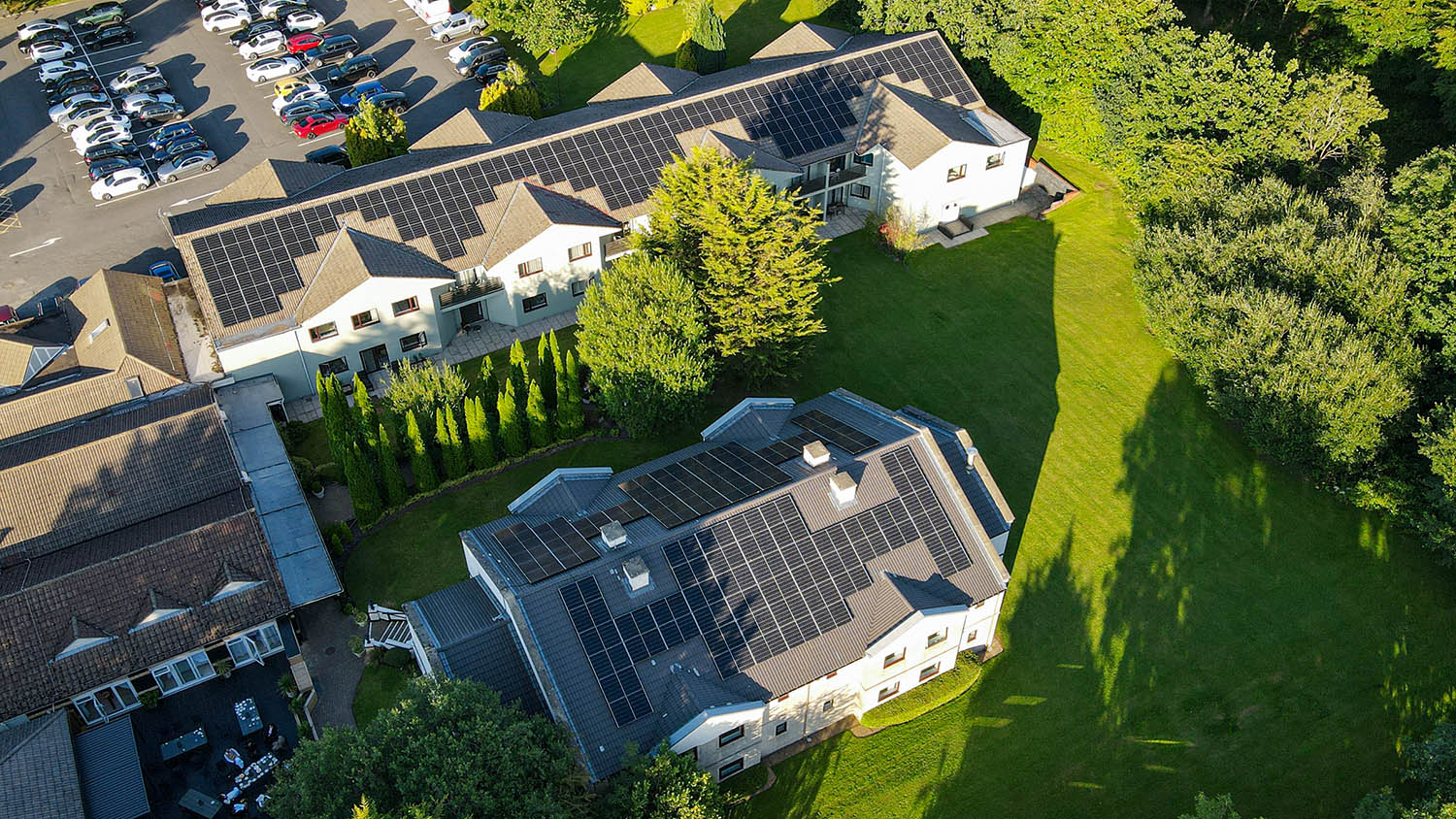 Foxfields Country Hotel solar installation