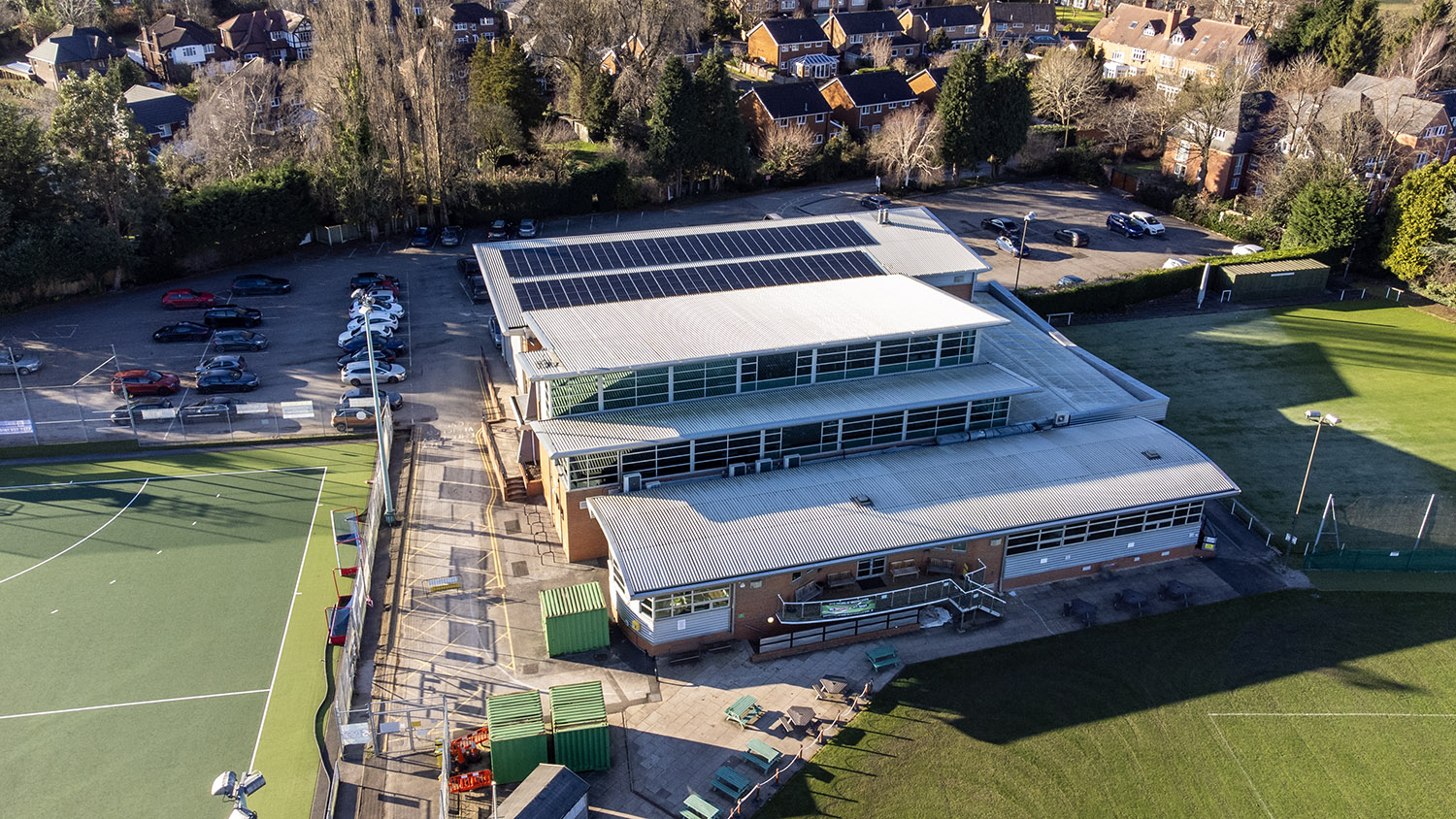 Brooklands Health & Sports Club solar installation