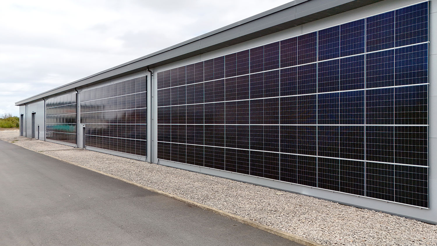 Addison Precision solar installation