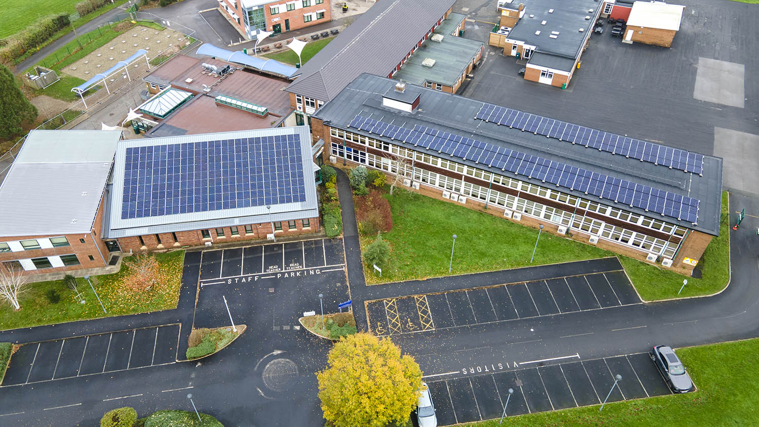 Bishop Rawstorne Academy solar installation