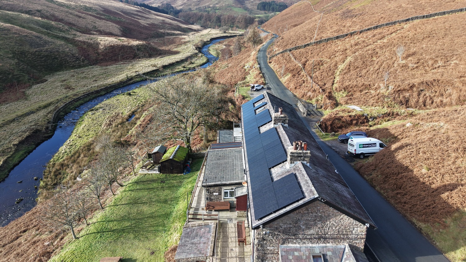 Bowland Pennine Mountain Rescue solar installation