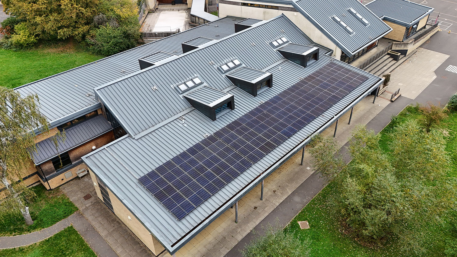 Weston All Saints Primary School solar installation