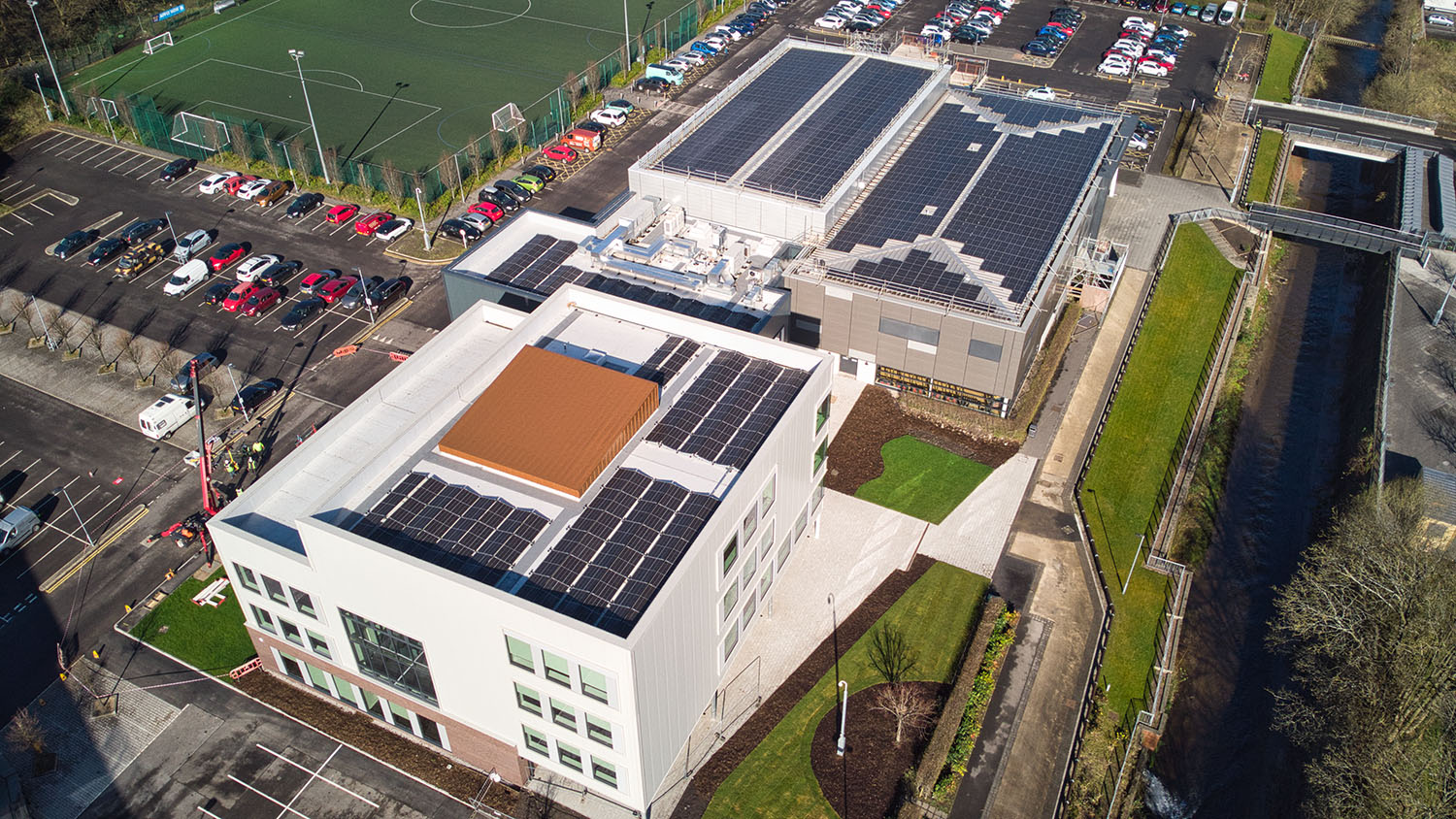Burnley College solar installation