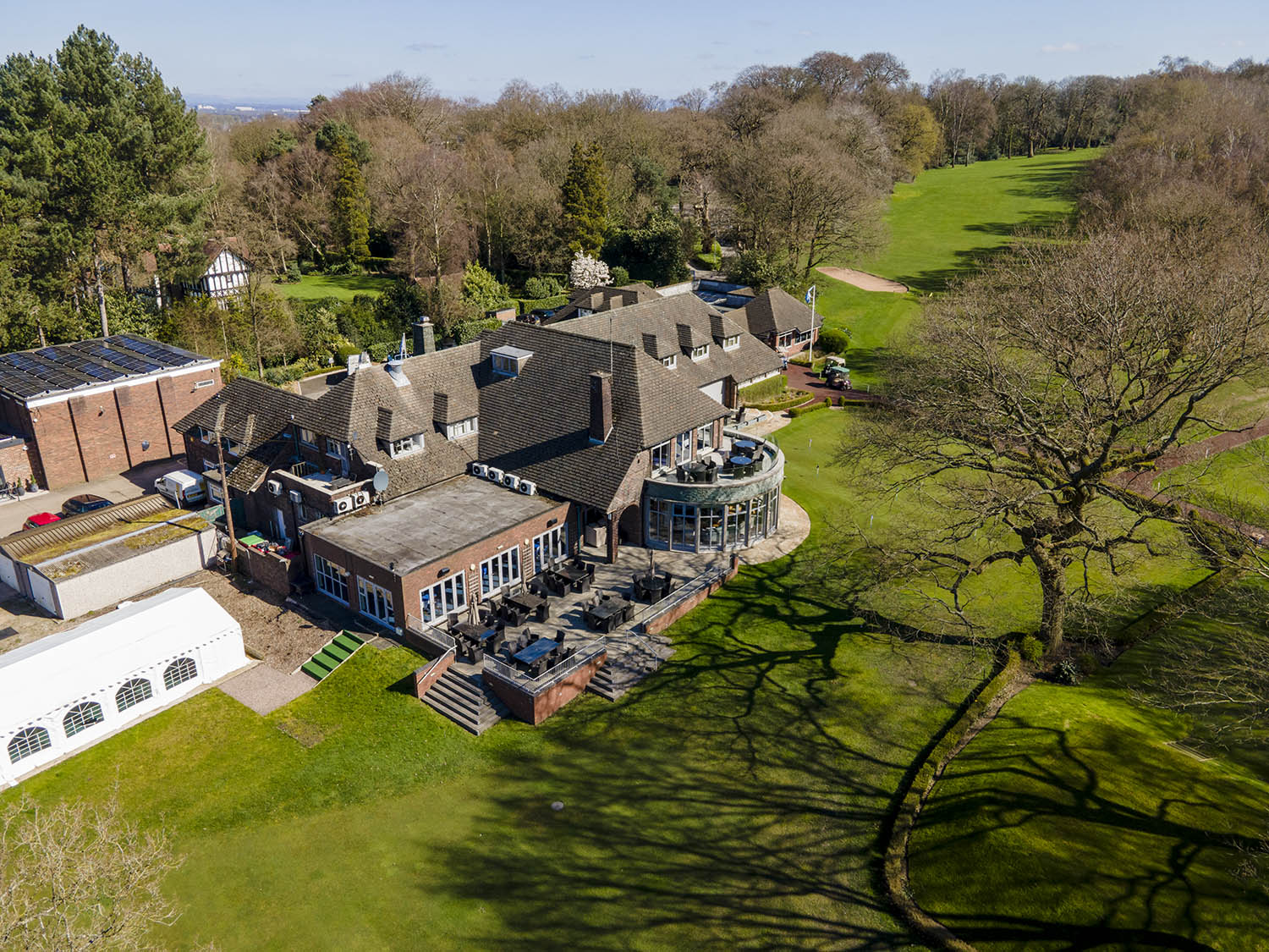 Dunham Forest Golf Club solar installation