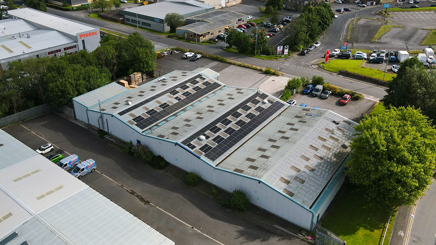 Whyte & Ivory solar installation