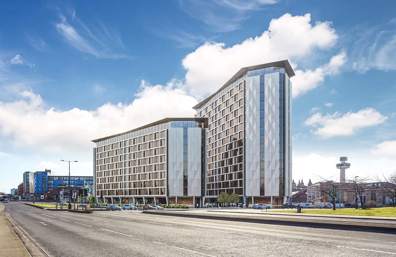 Liverpool Limelight Student Living solar installation