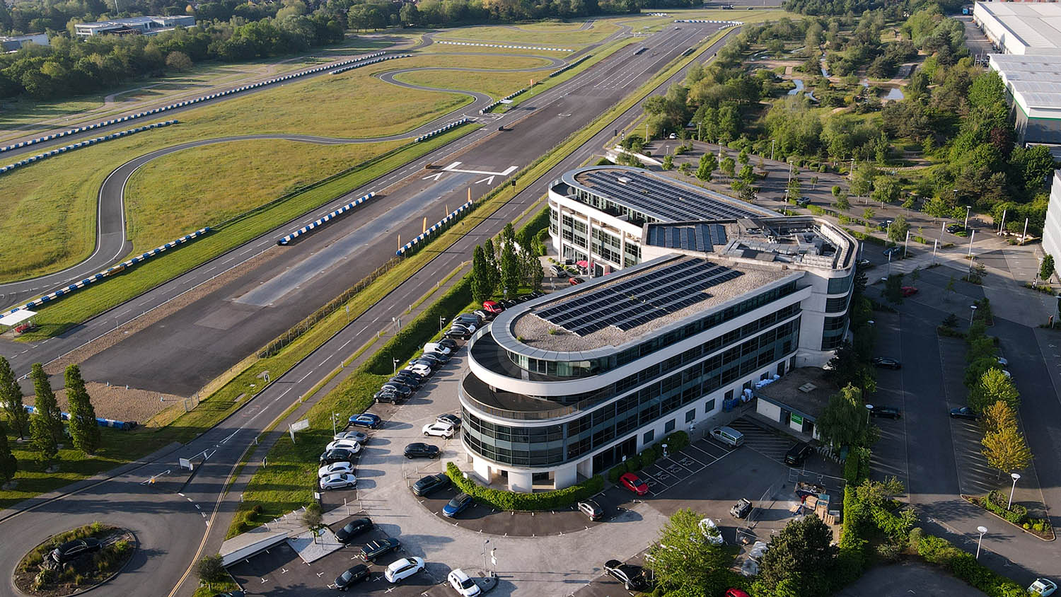 Brooklands Hotel solar installation