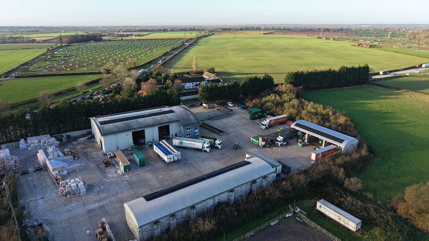 Williams Recycling solar installation