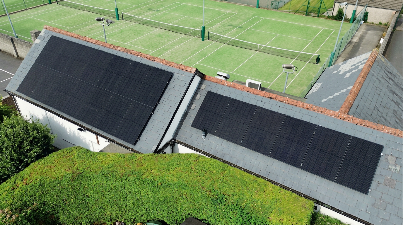Beauchief Tennis Club solar installation