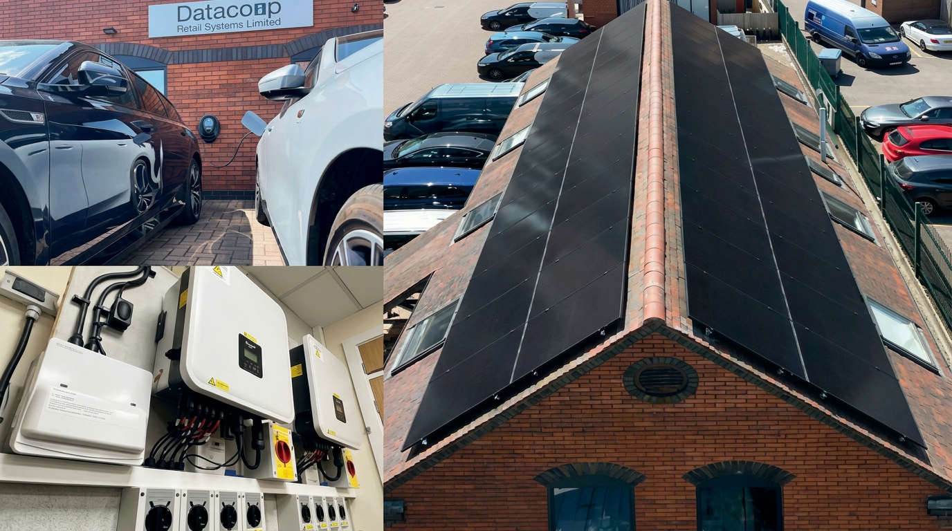 Datascan Retail Systems solar installation