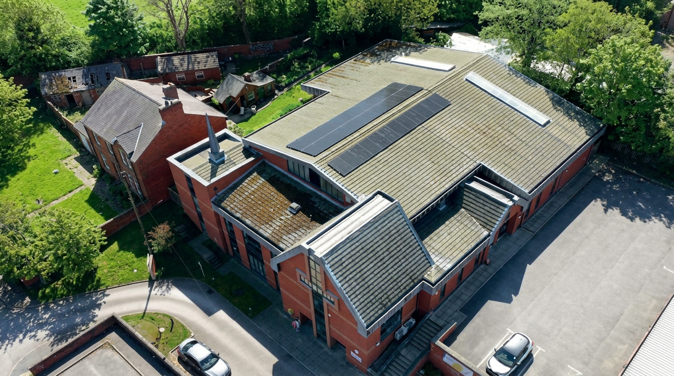 Emmanuel Methodist Church solar installation