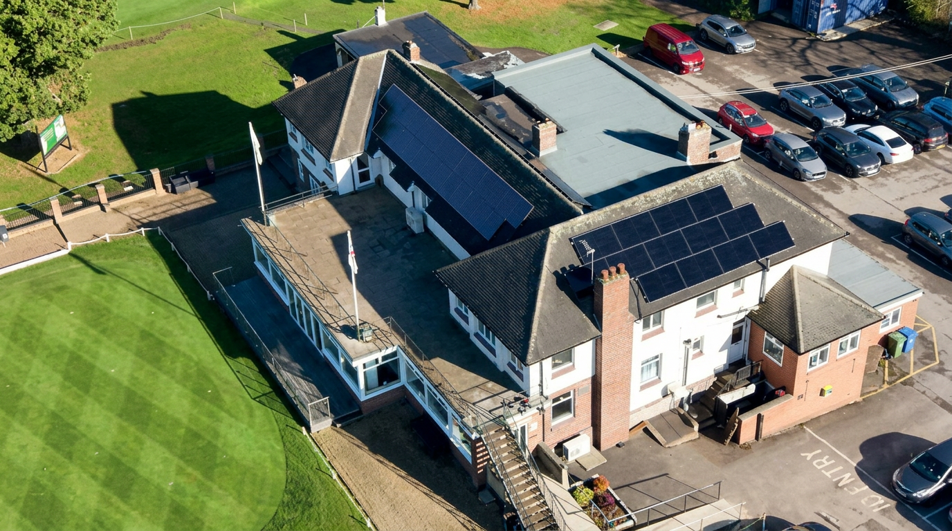 Hillsborough Golf Club solar installation