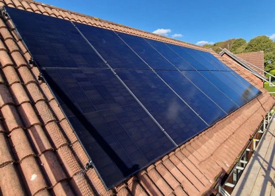 North West 4-Bed Semi-Detached solar installation
